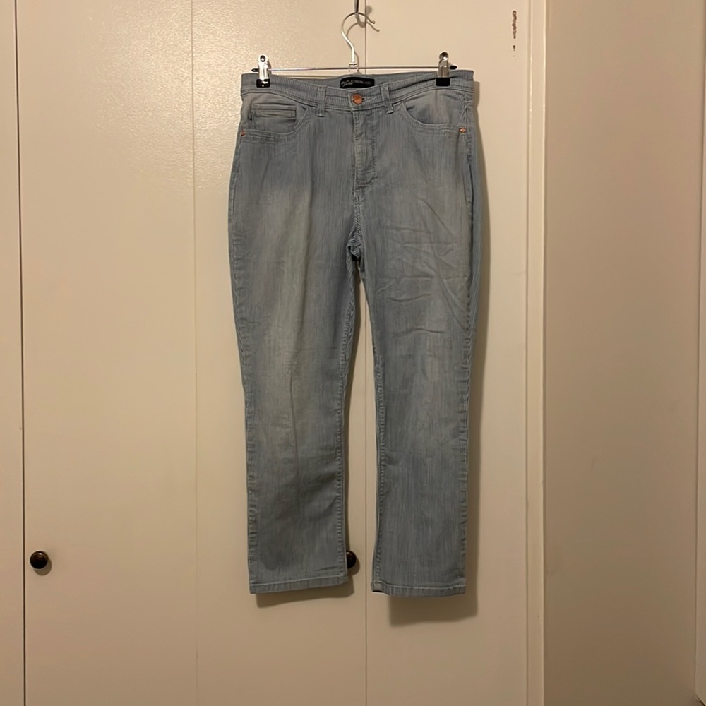 Stripped cropped pants
